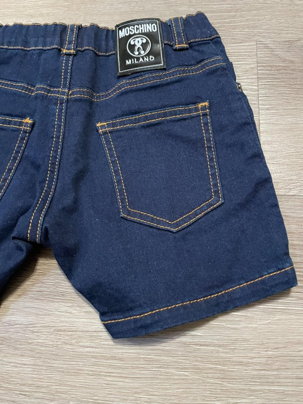 Denim Patches Shorts - Picture 3 of 12